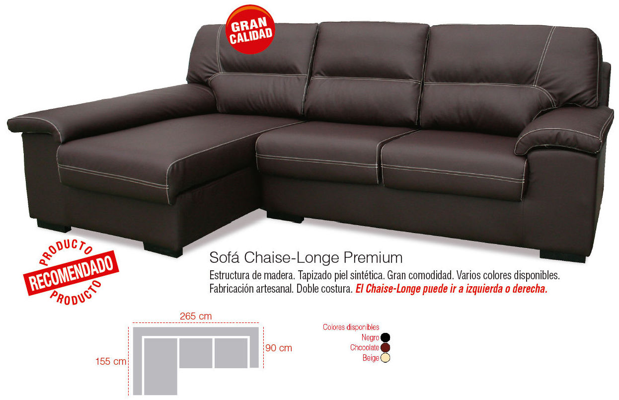 SOFÁ CHAISELONGE PREMIUM ---389€: Productos y Ofertas de Don Electrodomésticos Tienda online SOFÁ CHAISELONGE PREMIUM ---389€: Productos y Ofertas de Don Electrodomésticos Tienda online