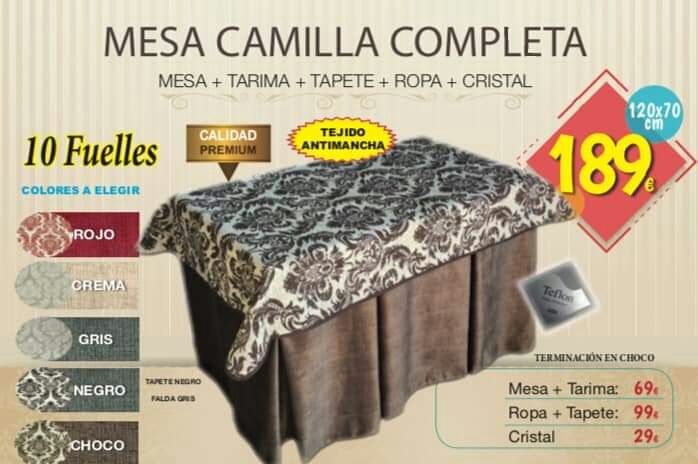 Mesas camilla: Productos y Ofertas de Don Electrodomésticos Tienda online Mesas camilla: Productos y Ofertas de Don Electrodomésticos Tienda online