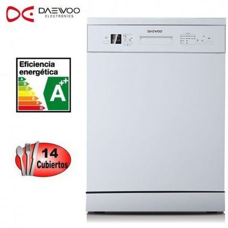 LAVAVAJILLAS DAEWOO DDW-MJ1411W 14/CUB A++ BLANCO ---249€: Productos y Ofertas de Don Electrodomésticos Tienda online LAVAVAJILLAS DAEWOO DDW-MJ1411W 14/CUB A++ BLANCO ---249€: Productos y Ofertas de Don Electrodomésticos Tienda online