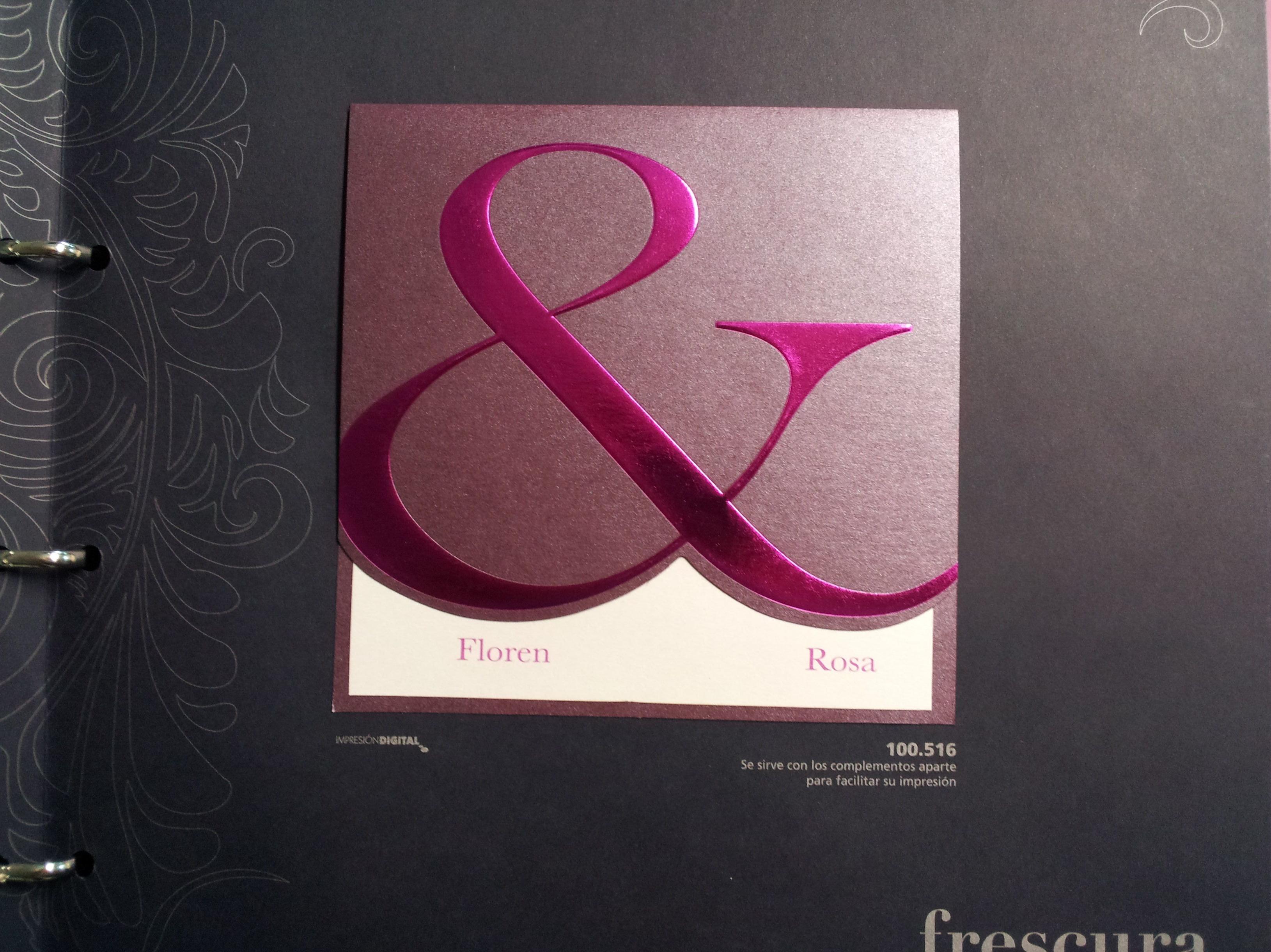Impresión de invitaciones de boda