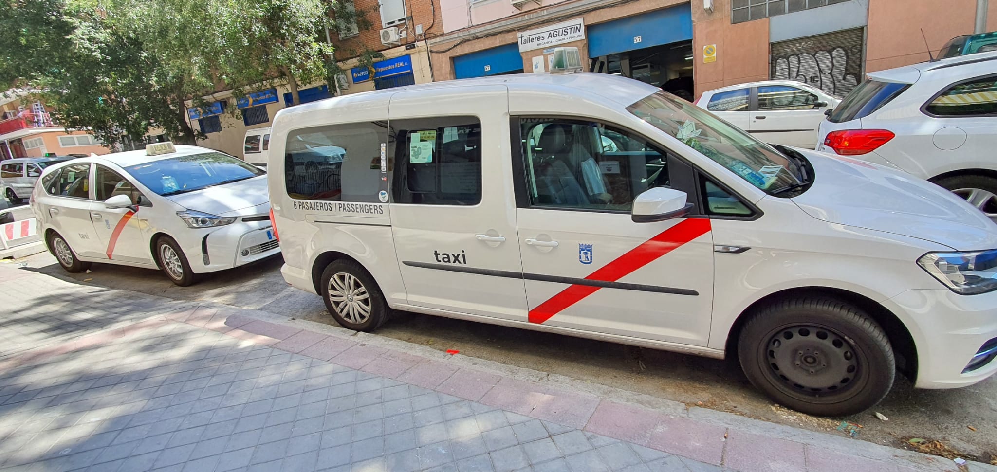 Taxi de 6 plazas Madrid