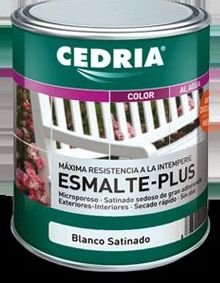 Esmalte PLUS CEDRIA en tienda de pinturas en ciudad lineal. Esmalte PLUS CEDRIA en tienda de pinturas en ciudad lineal.