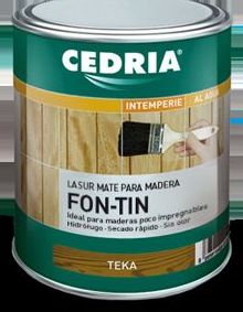 Lasur FON TIN CEDRIA en almacén de pinturas en pueblo nuevo. Lasur FON TIN CEDRIA en almacén de pinturas en pueblo nuevo.