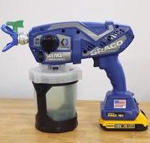 Graco Handheld UltraMax en almacén de pinturas en ciudad lineal. Graco Handheld UltraMax en almacén de pinturas en ciudad lineal.