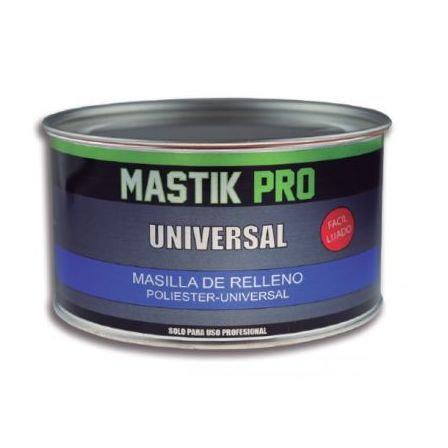 Masilla de Poliéster para coches MASTIK PRO Universal en tienda de pinturas en ciudad lineal. Masilla de Poliéster para coches MASTIK PRO Universal en tienda de pinturas en ciudad lineal.