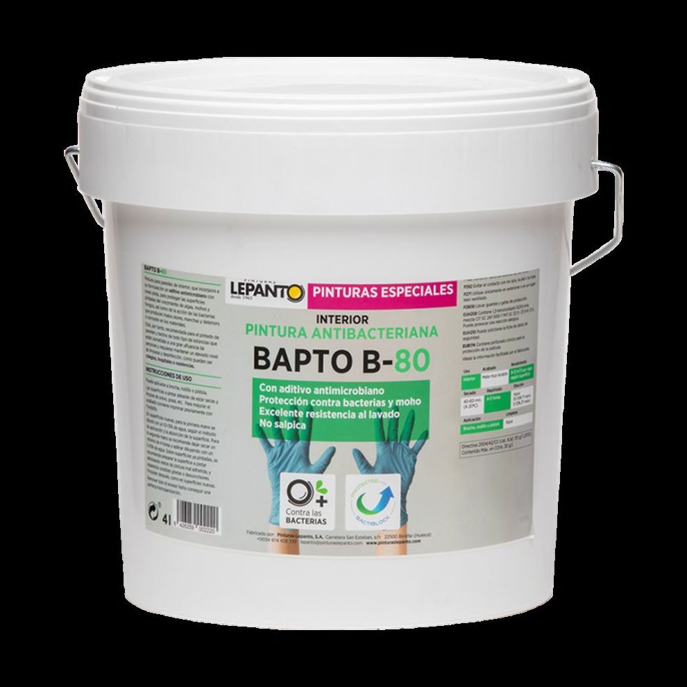 Bapto B-80 en almacén de pinturas en pueblo nuevo. Bapto B-80 en almacén de pinturas en pueblo nuevo.