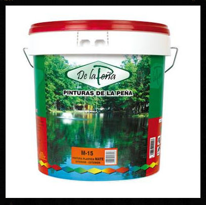 Pintura plástica M15 en tienda de pinturas en pueblo nuevo. Pintura plástica M15 en tienda de pinturas en pueblo nuevo.