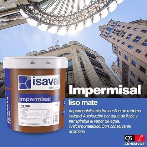 Revestimiento IMPERMISAL en tienda de pinturas en ciudad lineal. Revestimiento IMPERMISAL en tienda de pinturas en ciudad lineal.