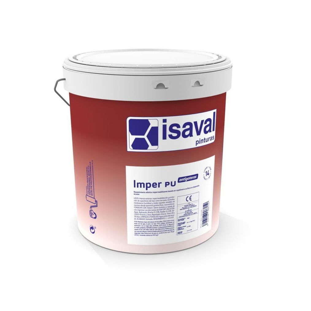 Imper PU de ISAVAL en almacén de pinturas en ventas. Imper PU de ISAVAL en almacén de pinturas en ventas.