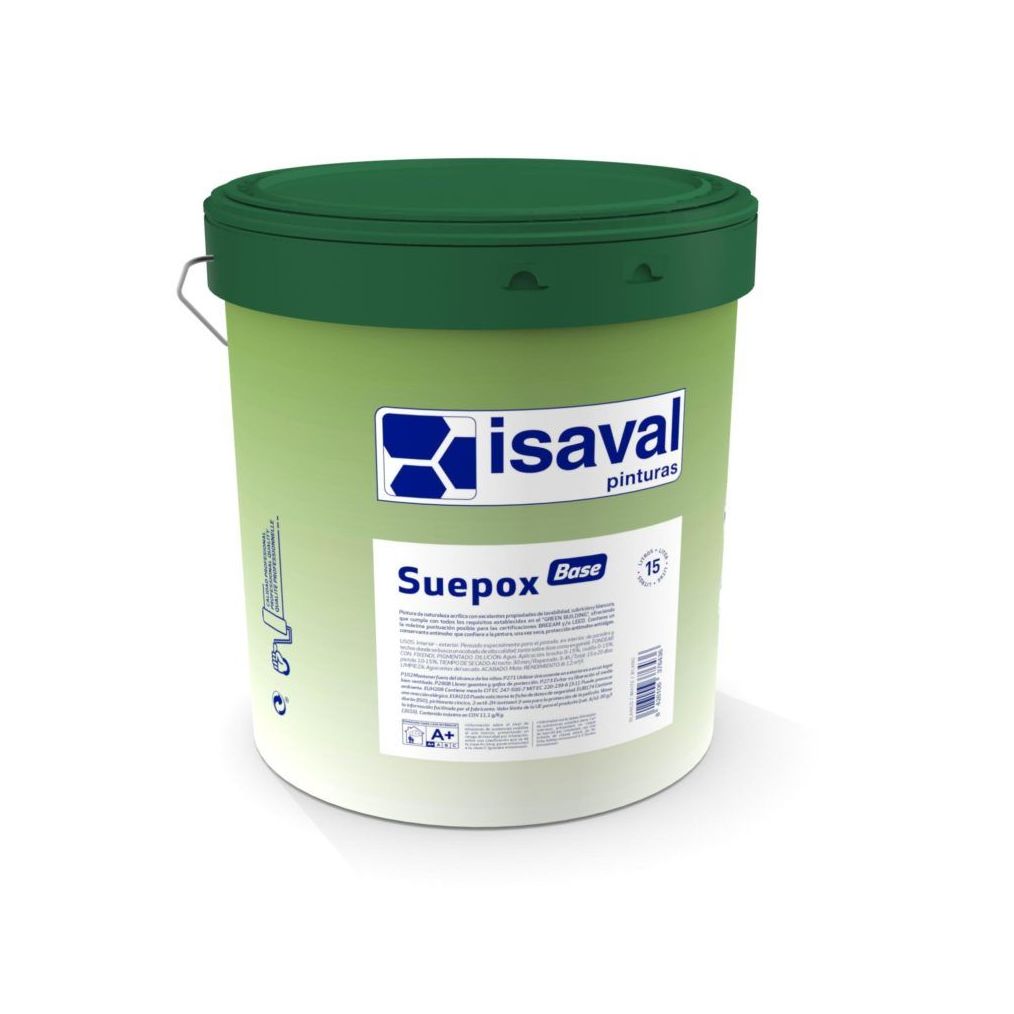 SUEPOX BASE de ISAVAL en almacén de pinturas en ciudad lineal SUEPOX BASE de ISAVAL en almacén de pinturas en ciudad lineal