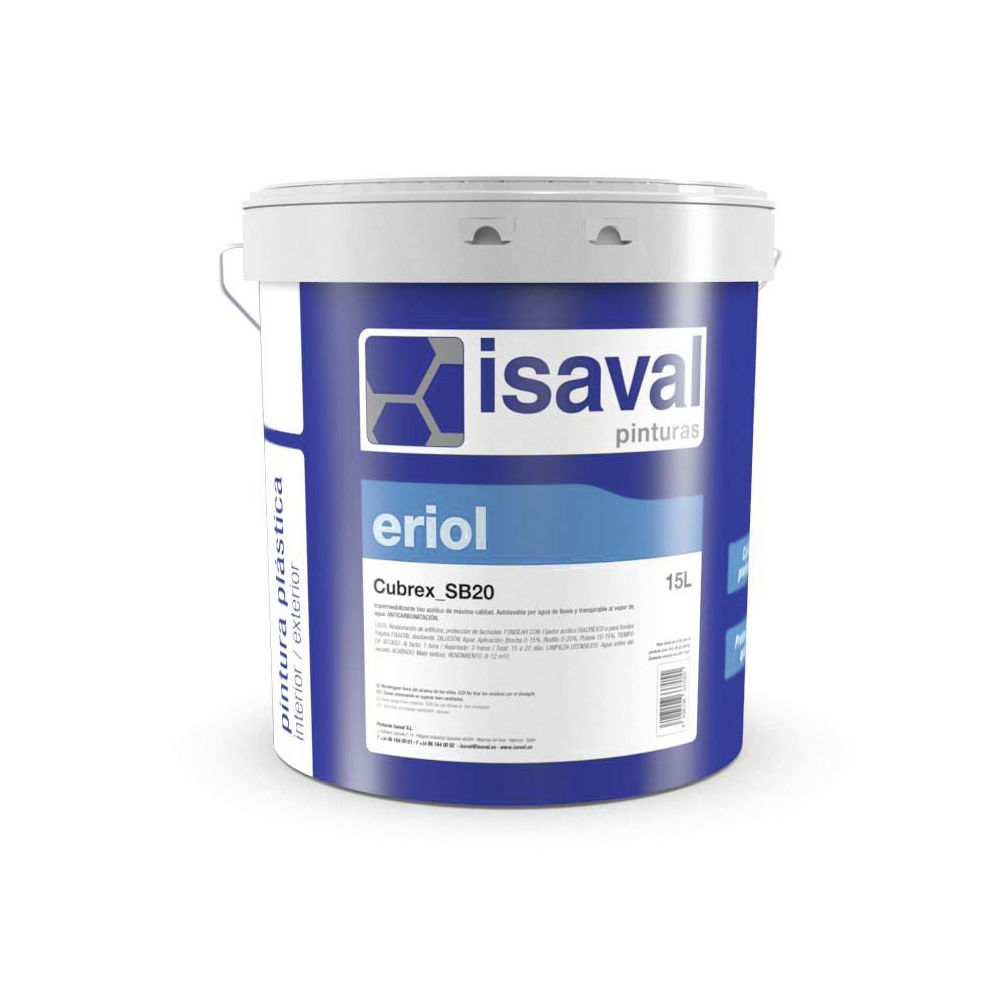 Pintura plástica CUBREX SB20 en tienda de pinturas en ciudad lineal. Pintura plástica CUBREX SB20 en tienda de pinturas en ciudad lineal.