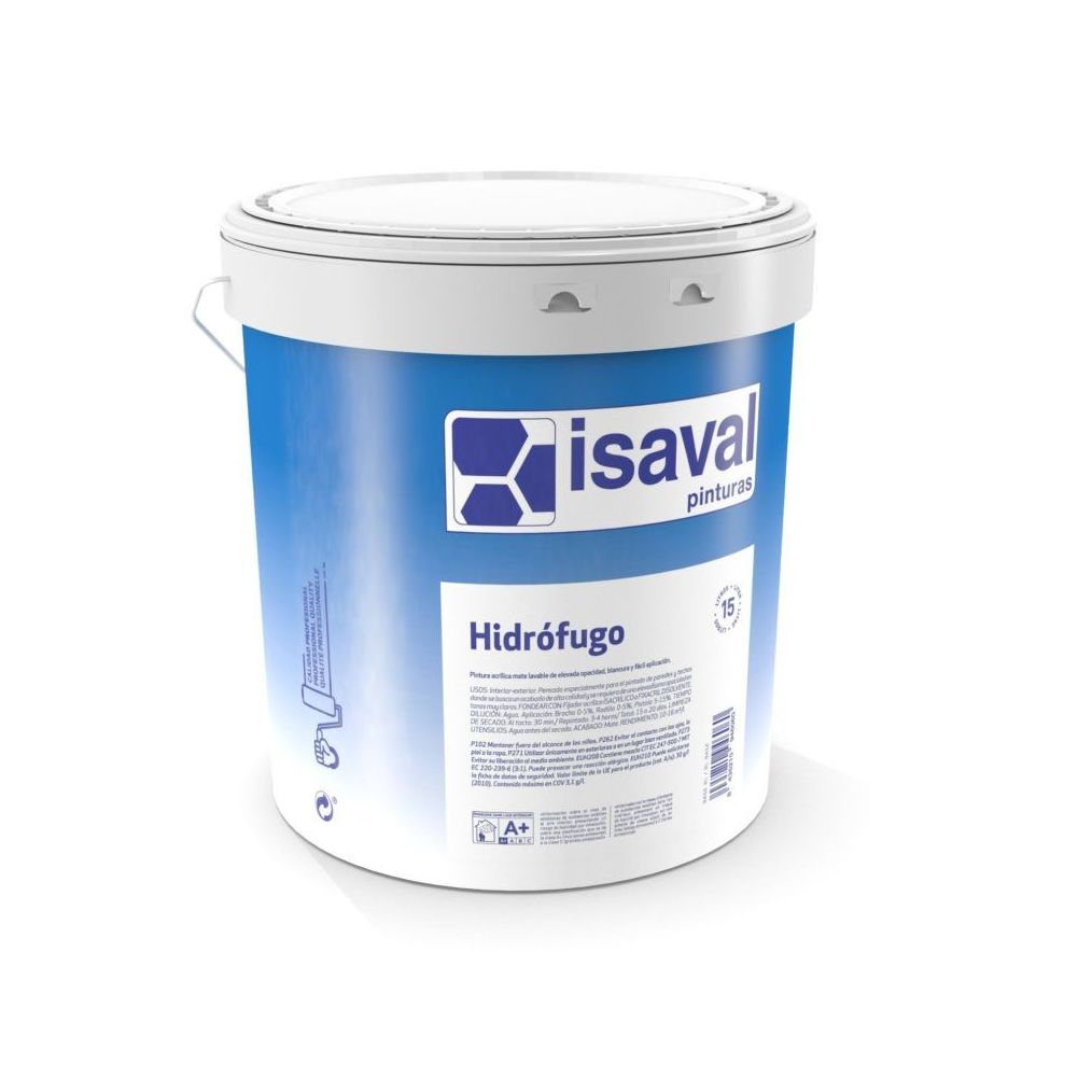 Hidrofugante plastico de ISAVAL en almacén de pinturas en pueblo nuevo. Hidrofugante plastico de ISAVAL en almacén de pinturas en pueblo nuevo.