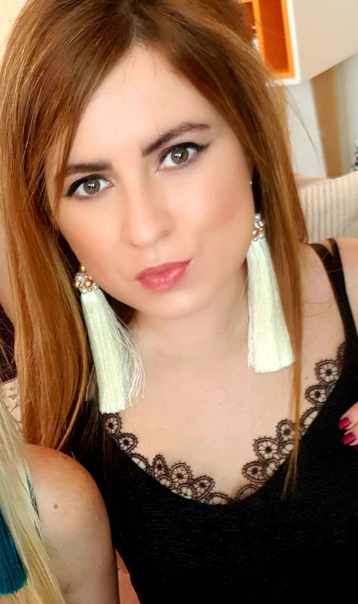 Pendientes blancos ANAIS Pendientes blancos ANAIS