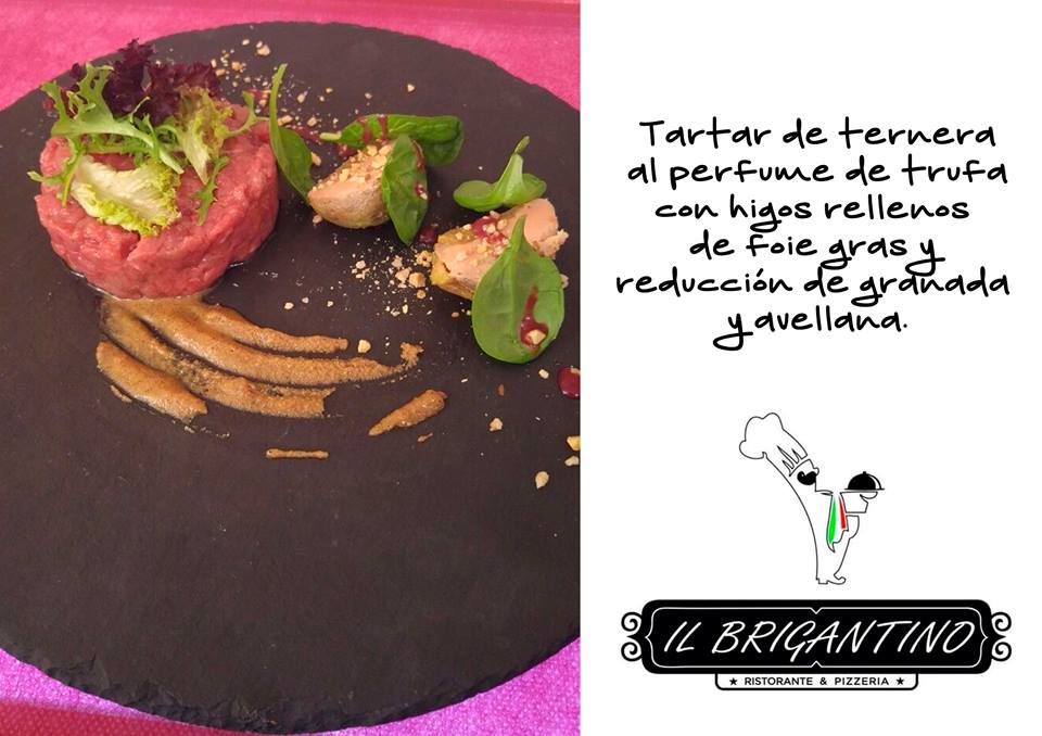 Tartar de ternera: Restaurante Pizzería de IL Brigantino Ristorante Tartar de ternera: Restaurante Pizzería de IL Brigantino Ristorante