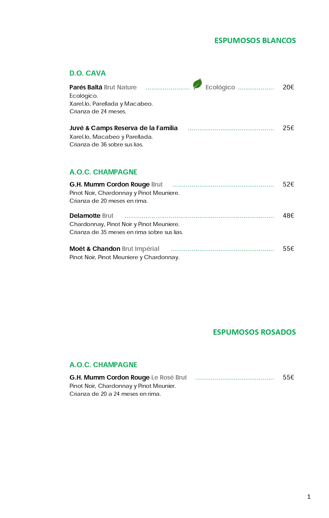 Nuestros vinos: Nuestra carta de Restaurante Taberna Vinare Nuestros vinos: Nuestra carta de Restaurante Taberna Vinare