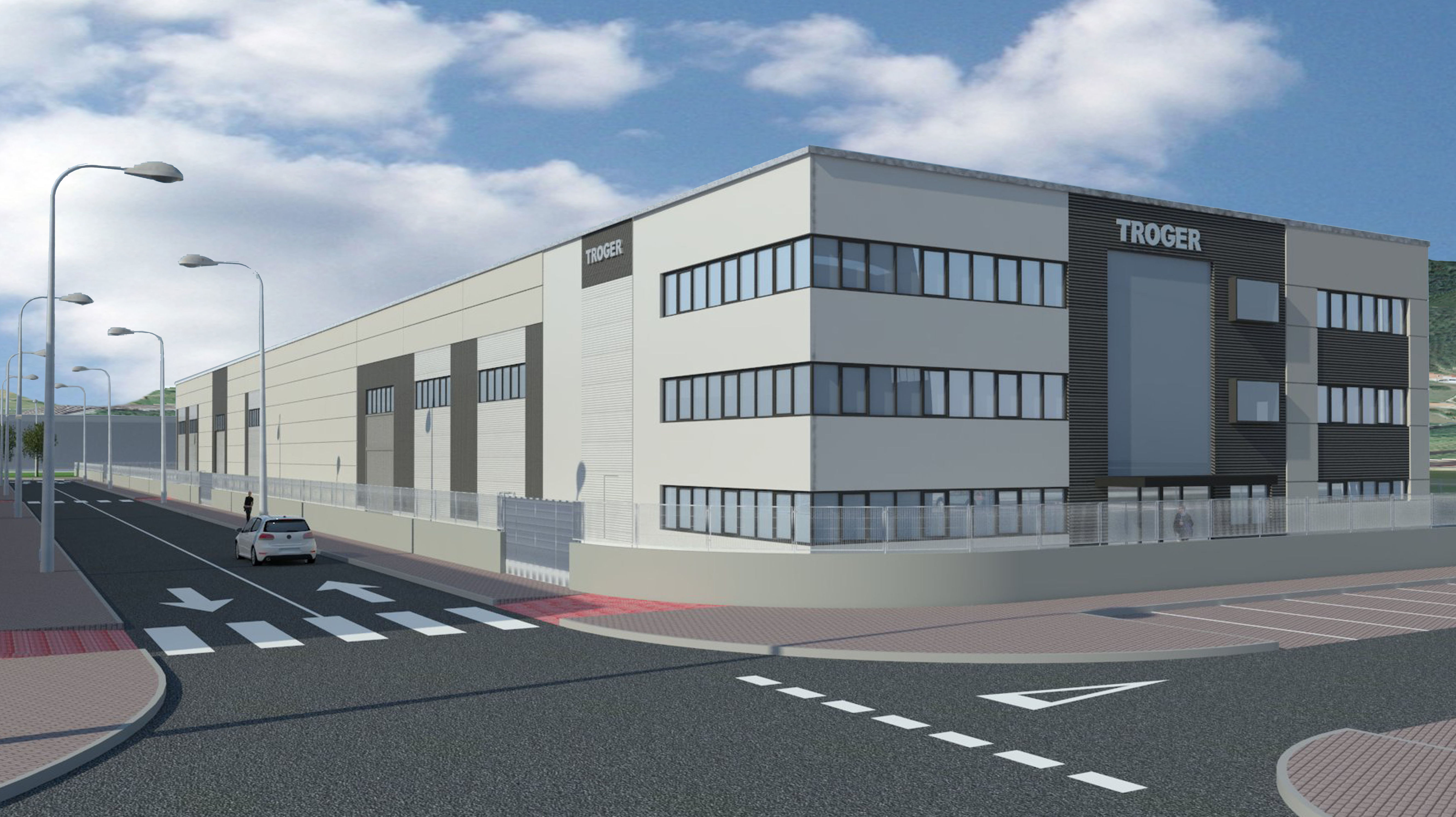 TROGER. Nueva nave industrial y de oficinas. SAPUI ARRIANDI B. P. 2A-2B: Servicios y proyectos de Maurtua Arquitectos TROGER. Nueva nave industrial y de oficinas. SAPUI ARRIANDI B. P. 2A-2B: Servicios y proyectos de Maurtua Arquitectos