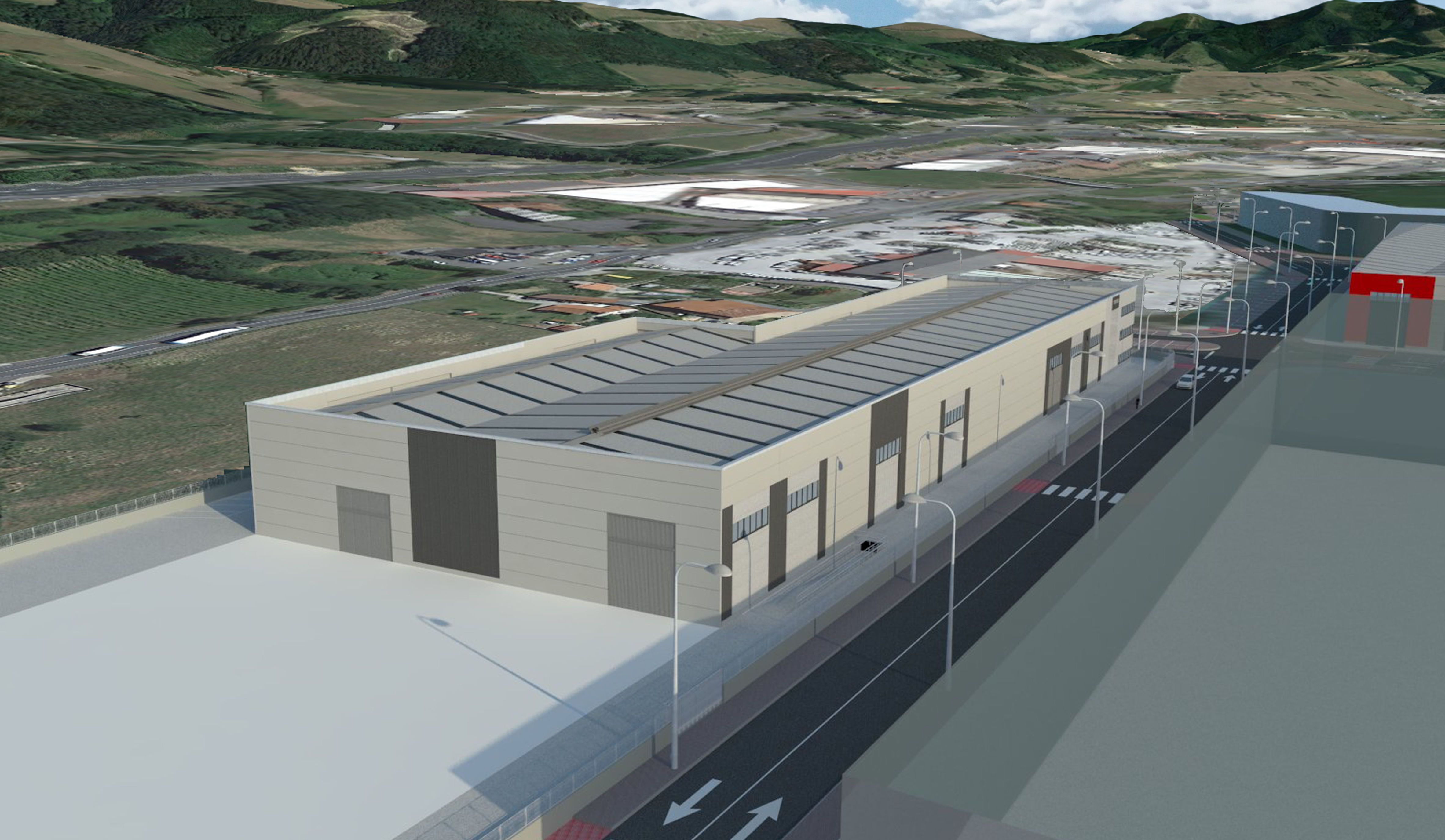 TROGER. Nueva nave industrial y de oficinas. SAPUI ARRIANDI B. P. 2A-2B: Servicios y proyectos de Maurtua Arquitectos TROGER. Nueva nave industrial y de oficinas. SAPUI ARRIANDI B. P. 2A-2B: Servicios y proyectos de Maurtua Arquitectos