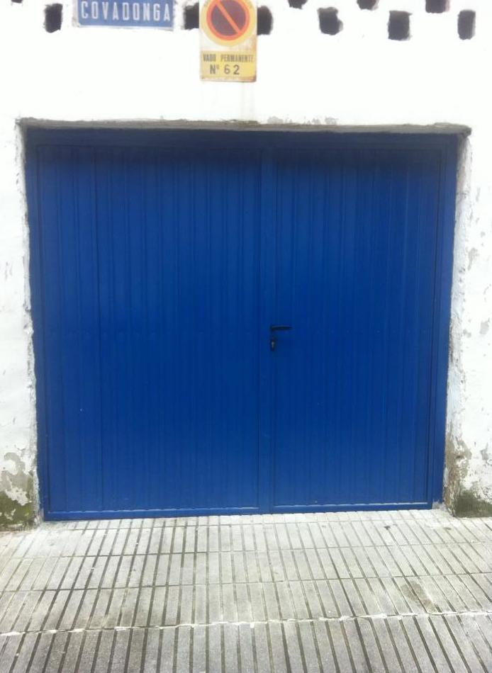 Instalación de puertas de garaje