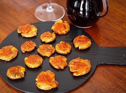 Tostones de papa canaria Tostones de papa canaria