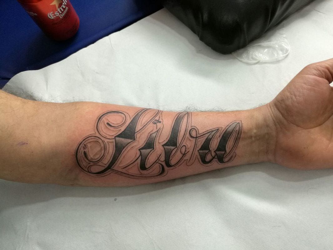 Lettering: Tattoos de Lost Soul Tattoo Lettering: Tattoos de Lost Soul Tattoo