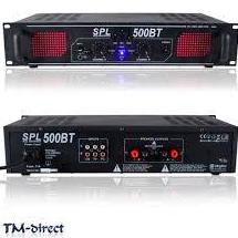 Amplificador estereo profesional SPL-500BT: Nuestros productos de Sonovisión Parla Amplificador estereo profesional SPL-500BT: Nuestros productos de Sonovisión Parla
