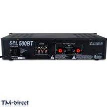 Amplificador estereo profesional SPL-500BT: Nuestros productos de Sonovisión Parla Amplificador estereo profesional SPL-500BT: Nuestros productos de Sonovisión Parla