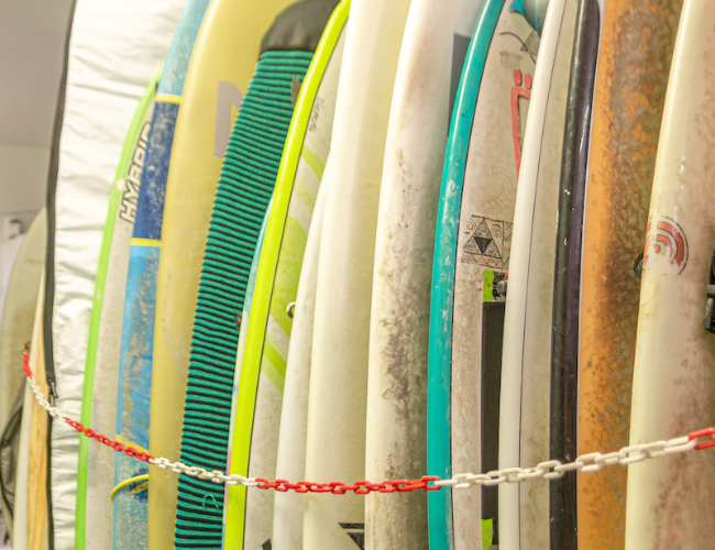 Storage: Servicios de Buen Surf School Storage: Servicios de Buen Surf School