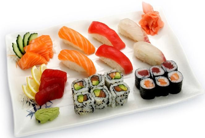 Sushi y sashimi: Carta de Tairyo Restaurant Japanese Sushi y sashimi: Carta de Tairyo Restaurant Japanese