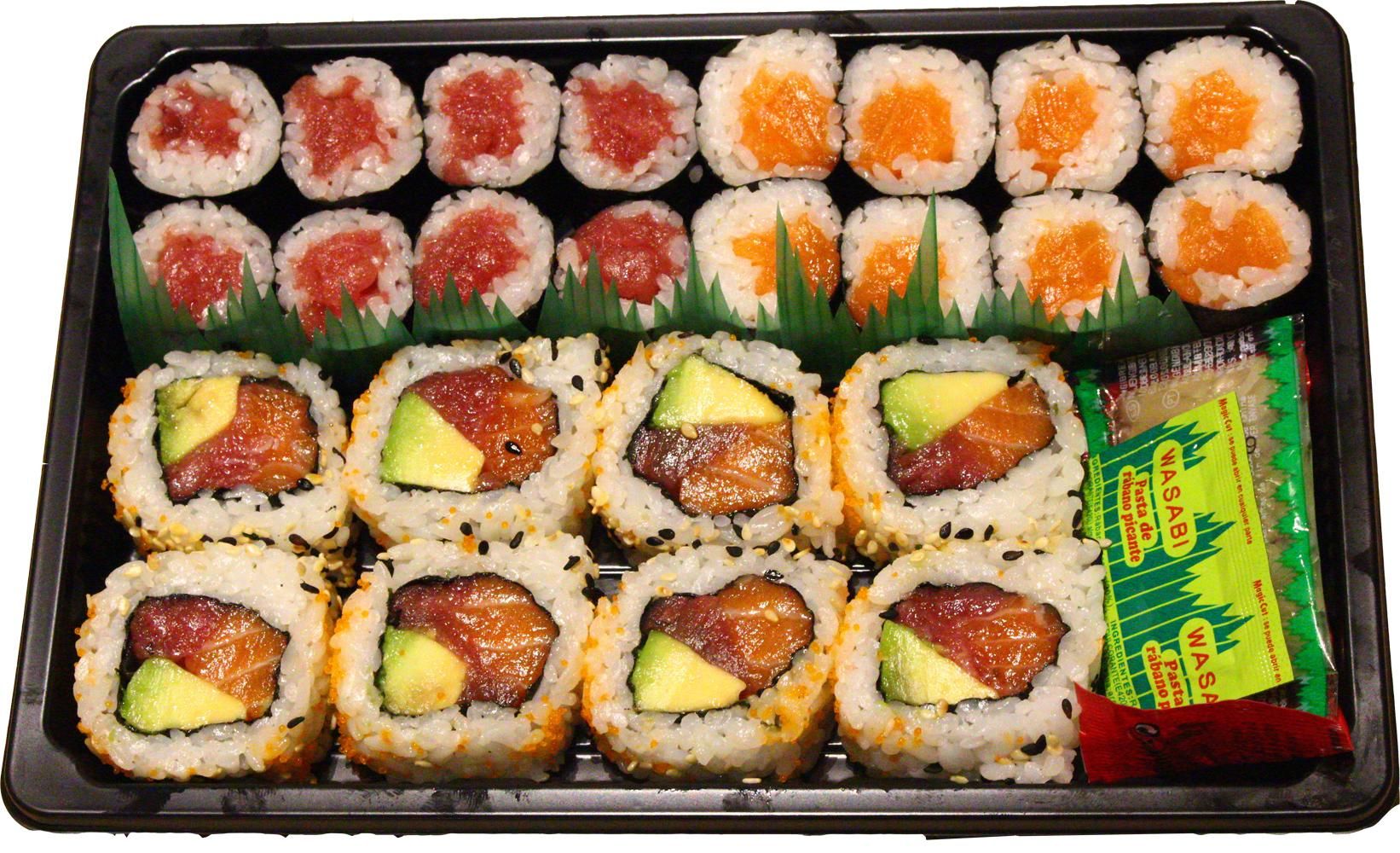 Maki variado 2 (24p) 15.95€: Carta de Tairyo Restaurant Japanese Maki variado 2 (24p) 15.95€: Carta de Tairyo Restaurant Japanese