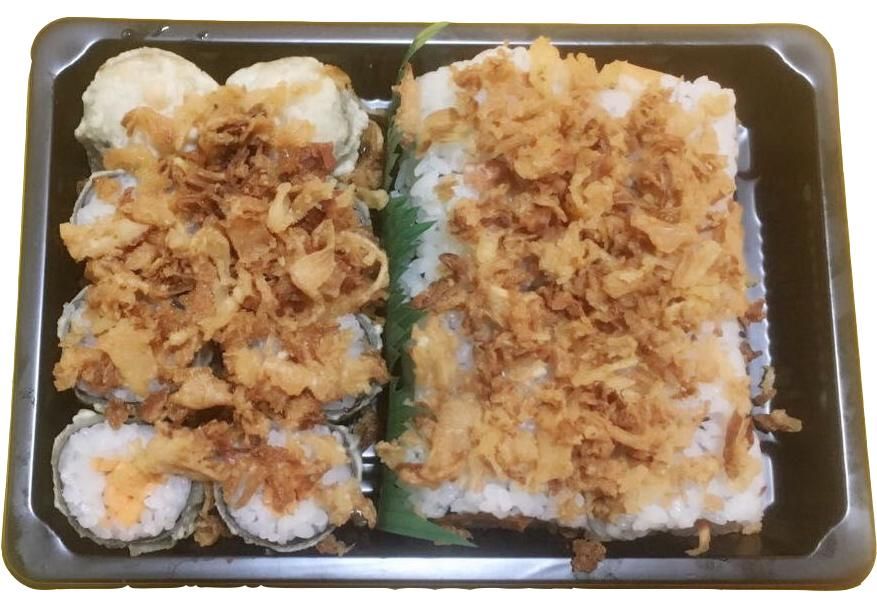 Maki frito variado 3 (16p) 14.50€: Carta de Tairyo Restaurant Japanese Maki frito variado 3 (16p) 14.50€: Carta de Tairyo Restaurant Japanese