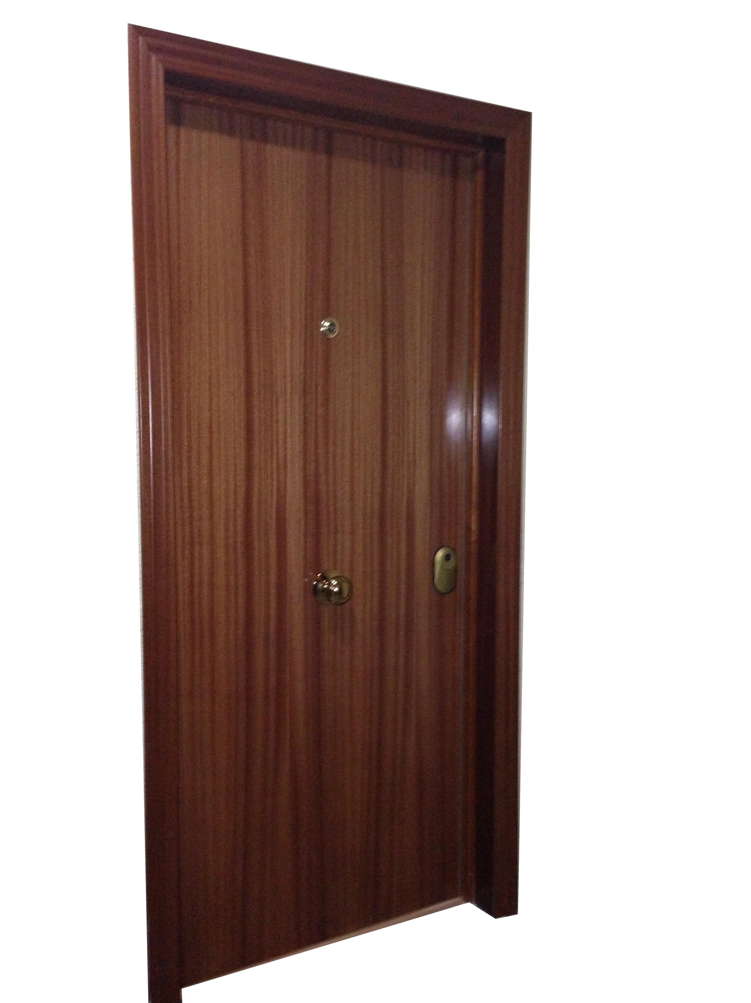 Puerta blindada. Puerta blindada.