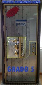Puerta acorazada KIUSO grado 5. Puerta acorazada KIUSO grado 5.
