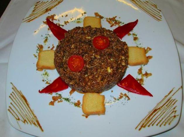 Revuelto de morcilla restaurante Piornal Revuelto de morcilla restaurante Piornal