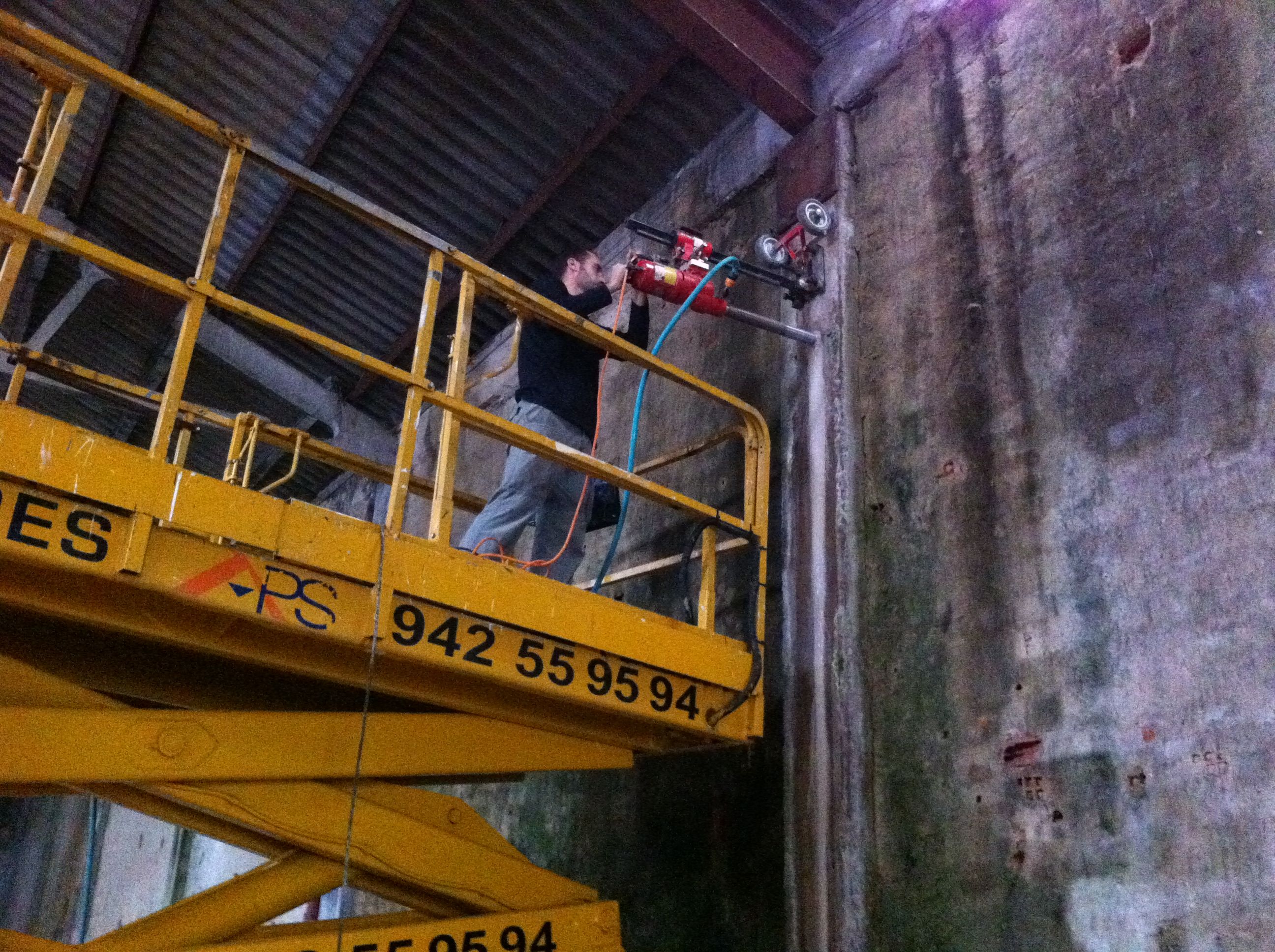 Extracción de Testigo mediante Hilti Extracción de Testigo mediante Hilti