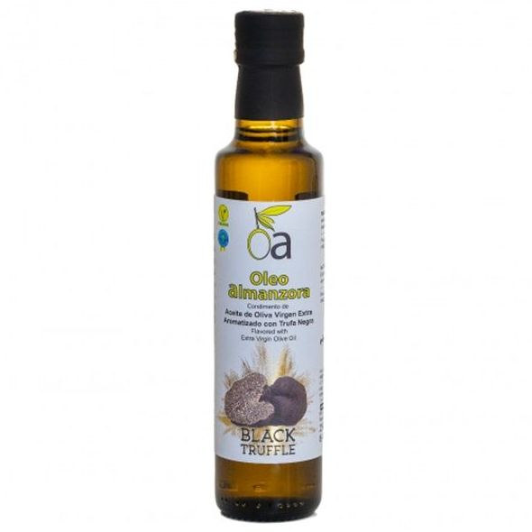 Aceite de oliva virgen extra aromatizado trufa negra. Duranlor. Murcia. Aceite de oliva virgen extra aromatizado trufa negra. Duranlor. Murcia.