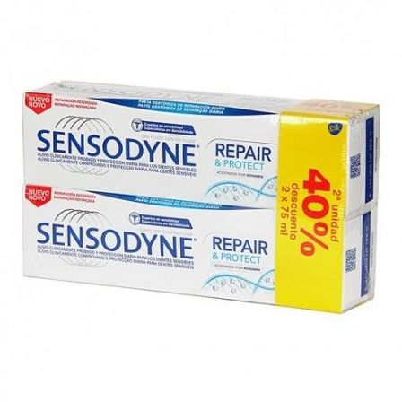 SENSODYNE REPAIR AND PROTECT PASTA DENTAL 75 ML DUPLO: Productos y Servicios de Farmacia-Ortopedia Can Parellada SENSODYNE REPAIR AND PROTECT PASTA DENTAL 75 ML DUPLO: Productos y Servicios de Farmacia-Ortopedia Can Parellada