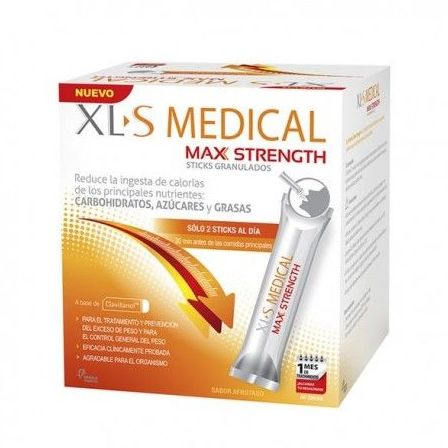 XLS MAX STRENGTH 60 STICKS: Productos y Servicios de Farmacia-Ortopedia Can Parellada XLS MAX STRENGTH 60 STICKS: Productos y Servicios de Farmacia-Ortopedia Can Parellada