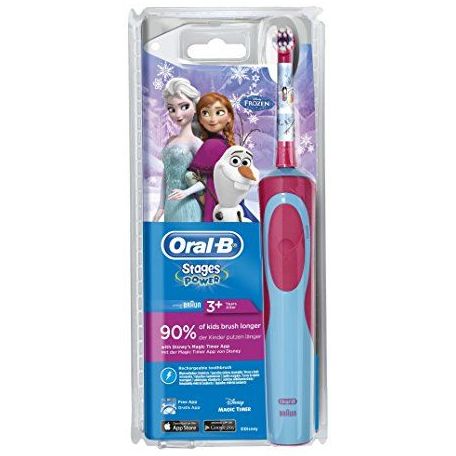 ORAL B CEPILLO ELEC. VITALITY STAGES FROZEN +3 AÑOS SUAVE: Productos y Servicios de Farmacia-Ortopedia Can Parellada ORAL B CEPILLO ELEC. VITALITY STAGES FROZEN +3 AÑOS SUAVE: Productos y Servicios de Farmacia-Ortopedia Can Parellada