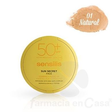 SENSILIS SUN SECRET MAQUILLAJE COMPACTO TONO 1 TONO 1: Productos y Servicios de Farmacia-Ortopedia Can Parellada SENSILIS SUN SECRET MAQUILLAJE COMPACTO TONO 1 TONO 1: Productos y Servicios de Farmacia-Ortopedia Can Parellada