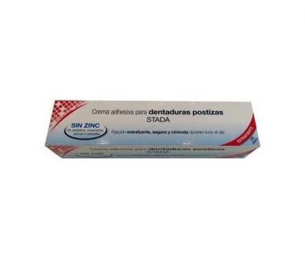 CREMA ADHESIVA PARA DENTADURAS POSTIZAS STADA 75 G SABOR REFRESCANTE: Productos y Servicios de Farmacia-Ortopedia Can Parellada CREMA ADHESIVA PARA DENTADURAS POSTIZAS STADA 75 G SABOR REFRESCANTE: Productos y Servicios de Farmacia-Ortopedia Can Parellada