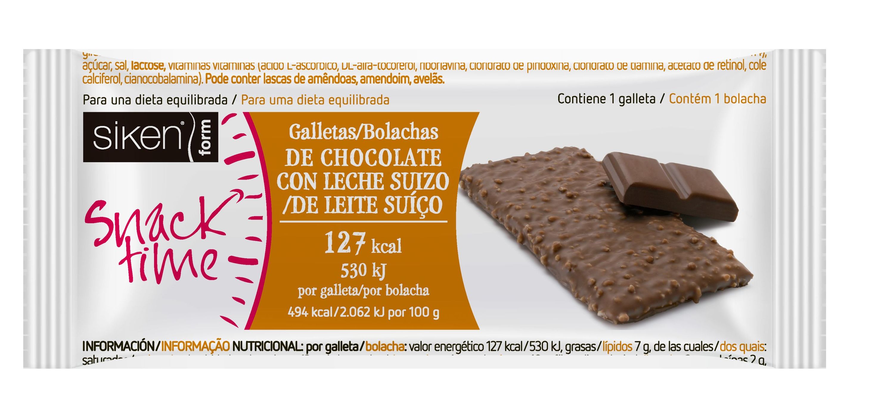 SIKENFORMCONTROL DE PESO GALLETAS CHOCOLATE CON LECHE: Productos y Servicios de Farmacia-Ortopedia Can Parellada SIKENFORMCONTROL DE PESO GALLETAS CHOCOLATE CON LECHE: Productos y Servicios de Farmacia-Ortopedia Can Parellada