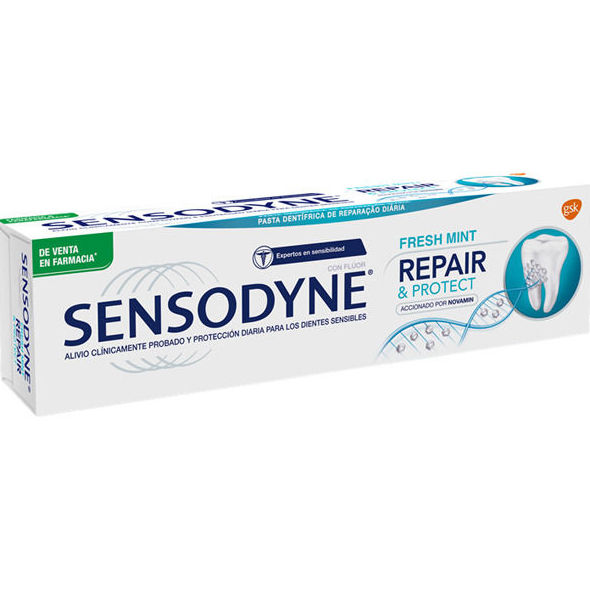 SENSODYNE REPAIR & PROTECT FRESH MINT 75 ML: Productos y Servicios de Farmacia-Ortopedia Can Parellada SENSODYNE REPAIR & PROTECT FRESH MINT 75 ML: Productos y Servicios de Farmacia-Ortopedia Can Parellada