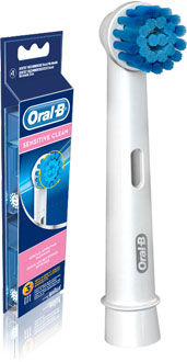 RECAMBIO CEPILLO ELÉCTRICO ORAL B SENSITIVE CLEAN 2 UN: Productos y Servicios de Farmacia-Ortopedia Can Parellada RECAMBIO CEPILLO ELÉCTRICO ORAL B SENSITIVE CLEAN 2 UN: Productos y Servicios de Farmacia-Ortopedia Can Parellada