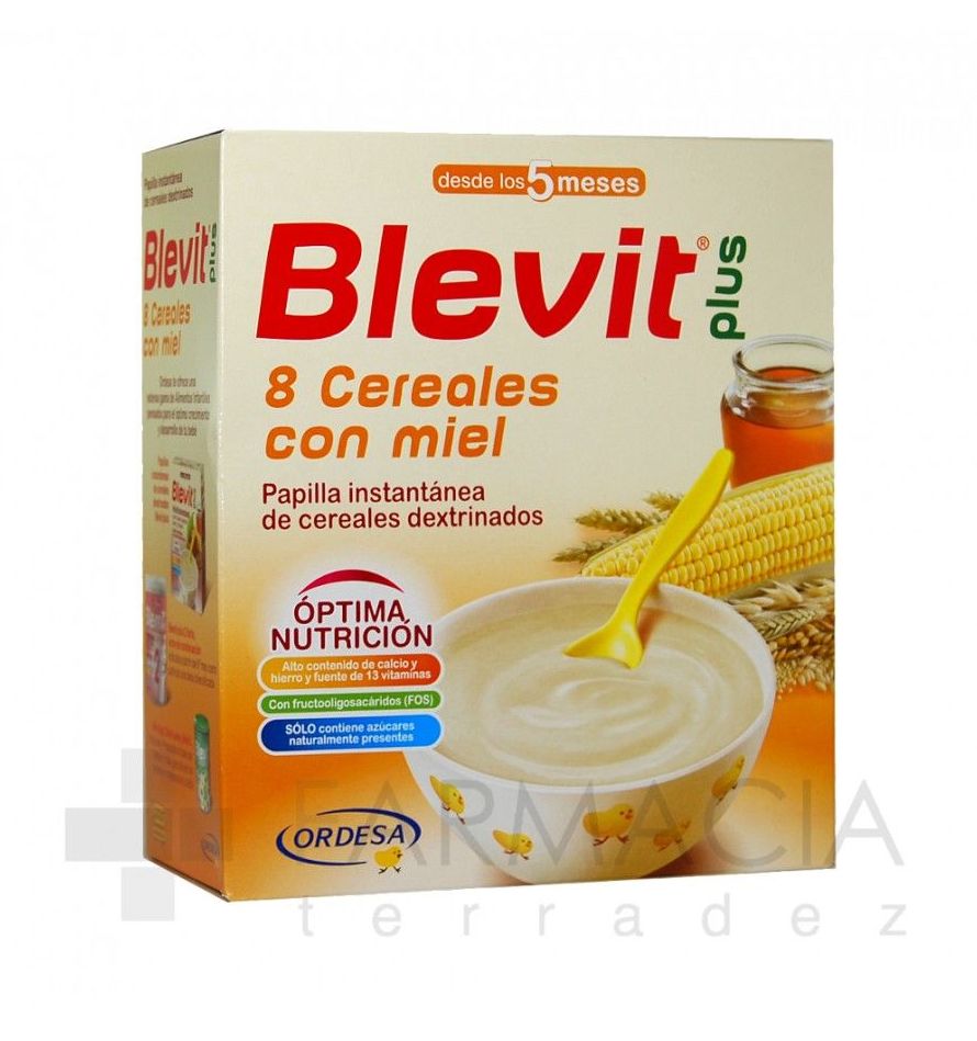 BLEVIT PLUS 8 CER MIEL 700 G BIFIDUS: Productos y Servicios de Farmacia-Ortopedia Can Parellada BLEVIT PLUS 8 CER MIEL 700 G BIFIDUS: Productos y Servicios de Farmacia-Ortopedia Can Parellada