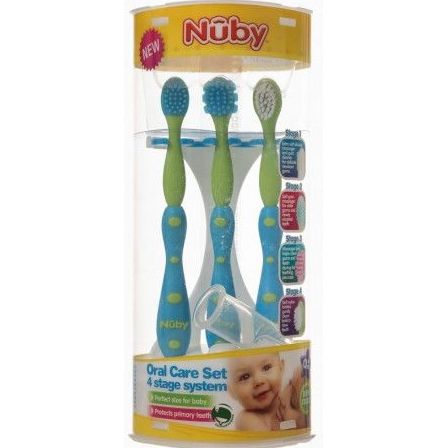 NUBY JUEGO CEPILLO DIENTES +0M: Productos y Servicios de Farmacia-Ortopedia Can Parellada NUBY JUEGO CEPILLO DIENTES +0M: Productos y Servicios de Farmacia-Ortopedia Can Parellada