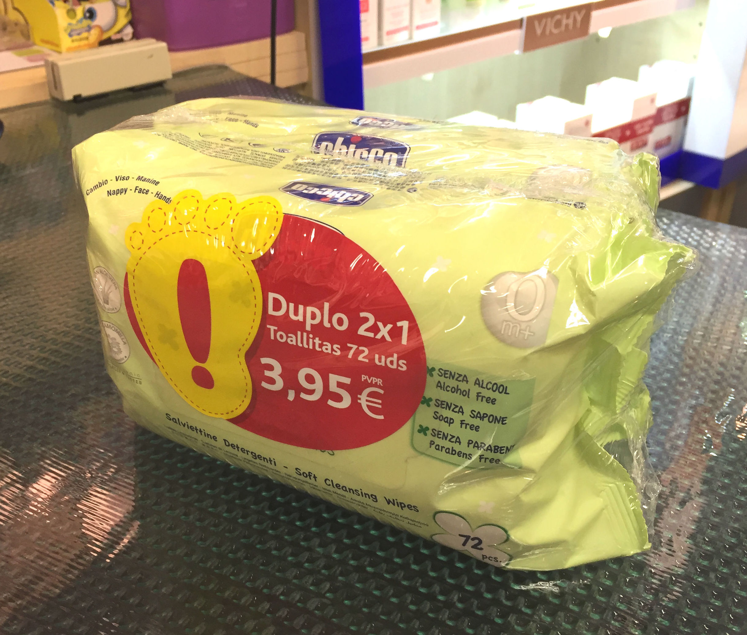 CHICCO TOALLITAS DUPLO: Productos y Servicios de Farmacia-Ortopedia Can Parellada CHICCO TOALLITAS DUPLO: Productos y Servicios de Farmacia-Ortopedia Can Parellada