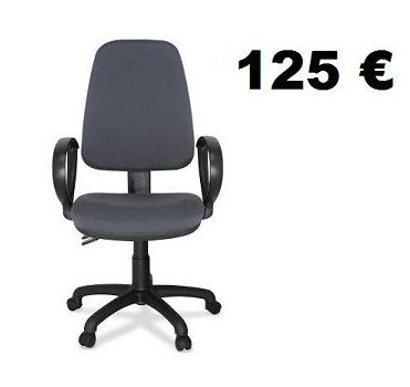 silla ergonómica giratoria con brazos y mecansimo de 2 palancas silla ergonómica giratoria con brazos y mecansimo de 2 palancas