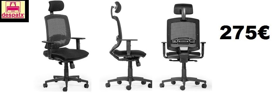 Sillón ergonómico de brazos regulables y mecansimo sincro.Mod.Q-3 Sillón ergonómico de brazos regulables y mecansimo sincro.Mod.Q-3
