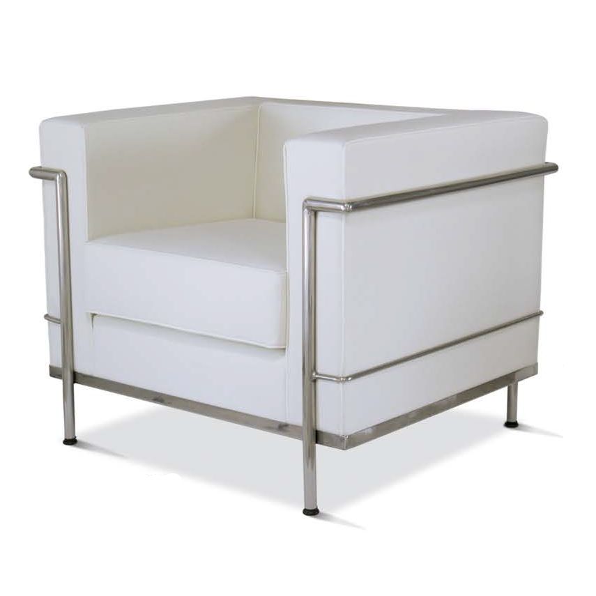 Módulo 610 en piel blanca Módulo 610 en piel blanca