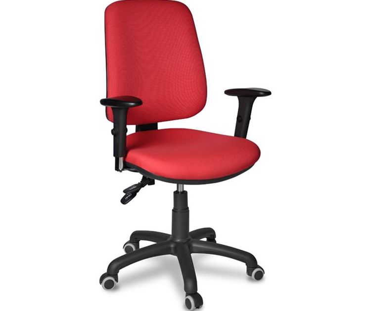 Silla giratoria con ruedas, ergonómica, tapizada .Mod.Zum Q1 con brazos regulables Silla giratoria con ruedas, ergonómica, tapizada .Mod.Zum Q1 con brazos regulables